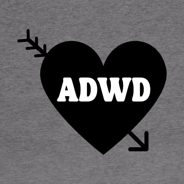 Anti-Valentines Day ADWD Design (White) by kaynalani